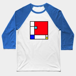 Squares 2 Baseball T-Shirt